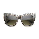 Women's Retro 1960's Mod Oversize Cat Eye Sunglasses 9799 from zeroUV