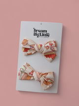 SWEET AS PIE DREAM BOW HAIR CLIPS from DREAM BIG LITTLE CO