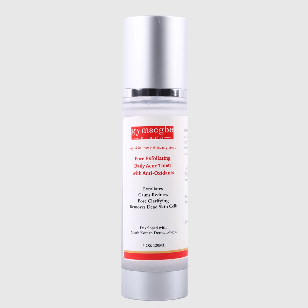 Pore Exfoliating Daily Acne Toner with Anti-Oxidants from gymsegbë