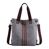 Kelly Canvas Tote From Threaded Pear