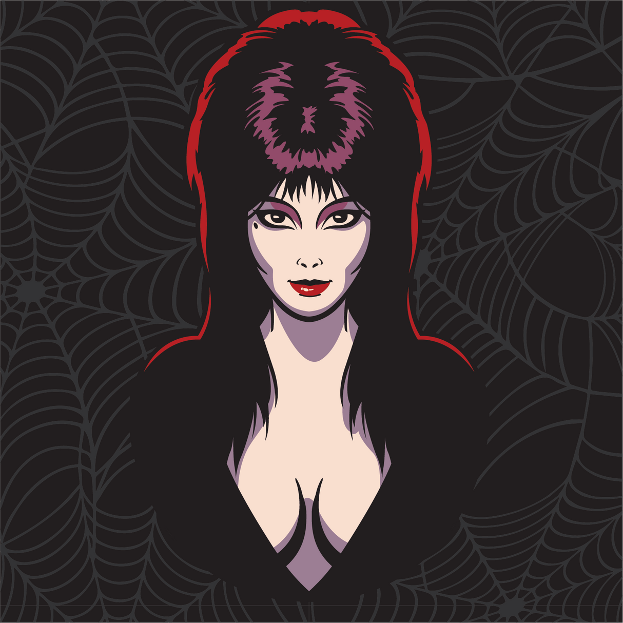 Elvira Mistress of the Dark Crew Socks from FootClothes