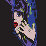 Elvira Unpleasant Dreemz Crew Socks from FootClothes