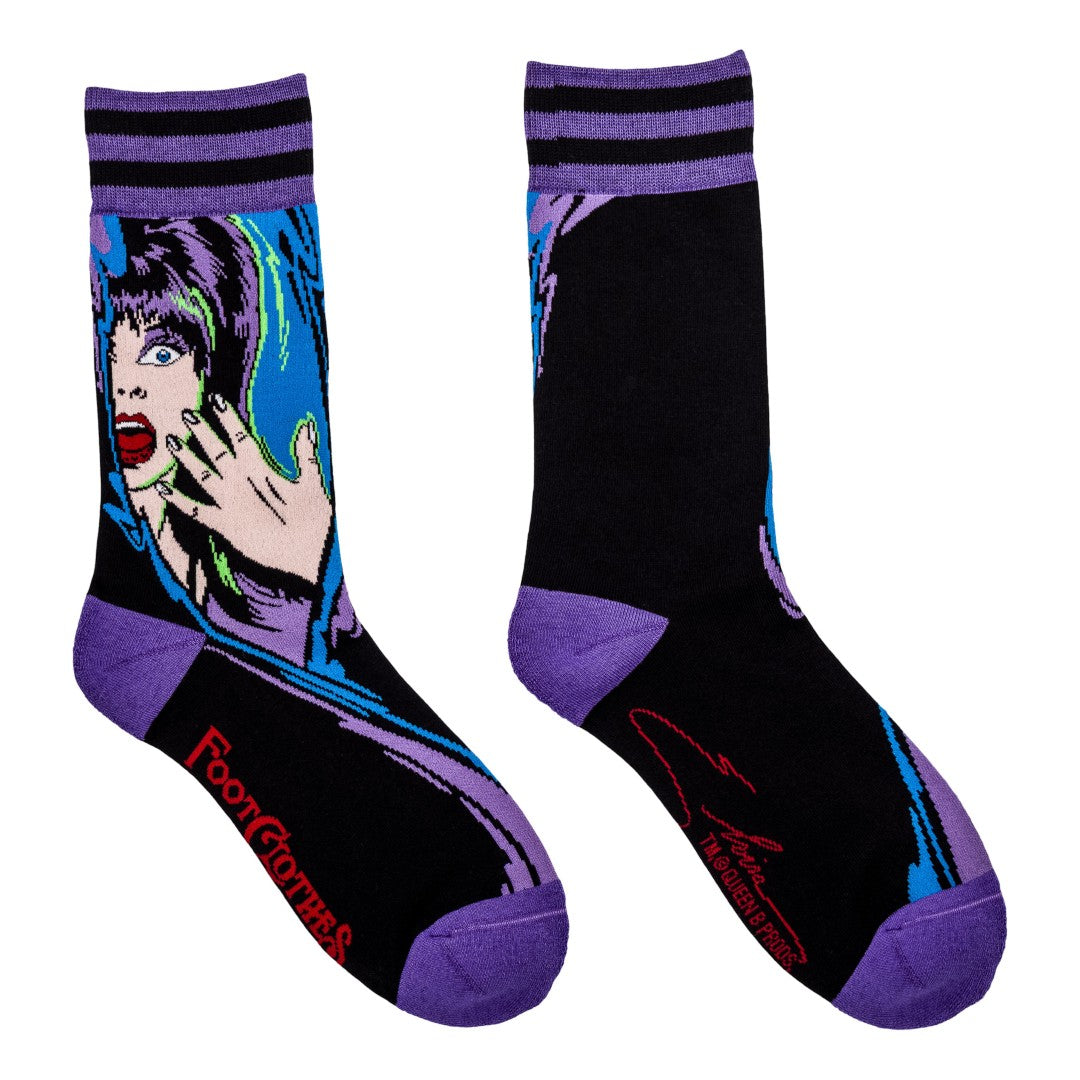 Elvira Unpleasant Dreemz Crew Socks from FootClothes