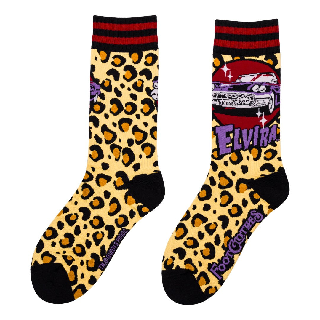 Elvira Macabre Mobile Crew Socks from FootClothes