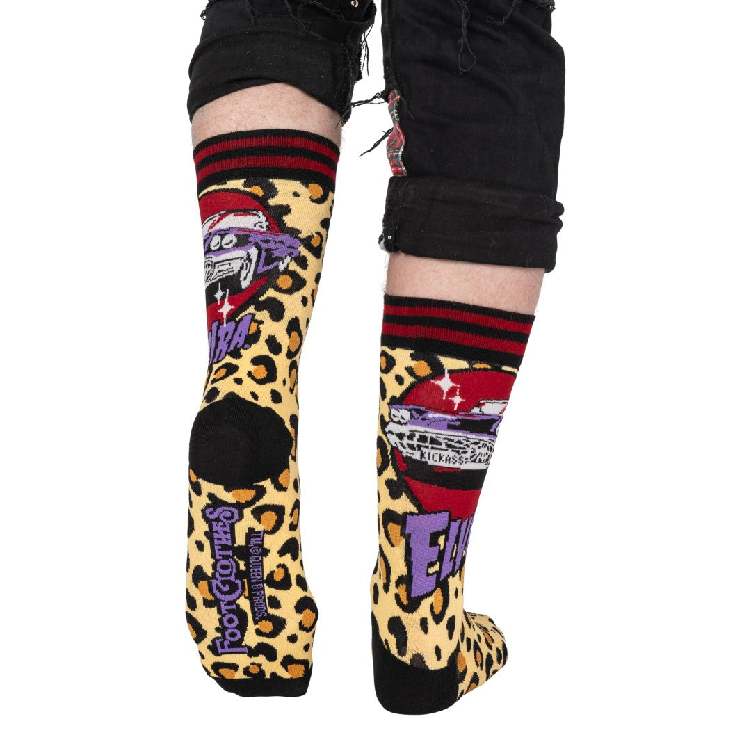 Elvira Macabre Mobile Crew Socks from FootClothes