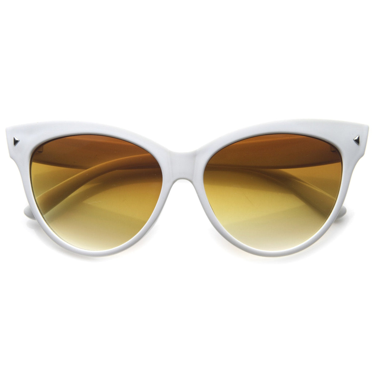 High Pointed Tip Inset Frame Oversize Cat Eye Sunglasses 8462 from zeroUV