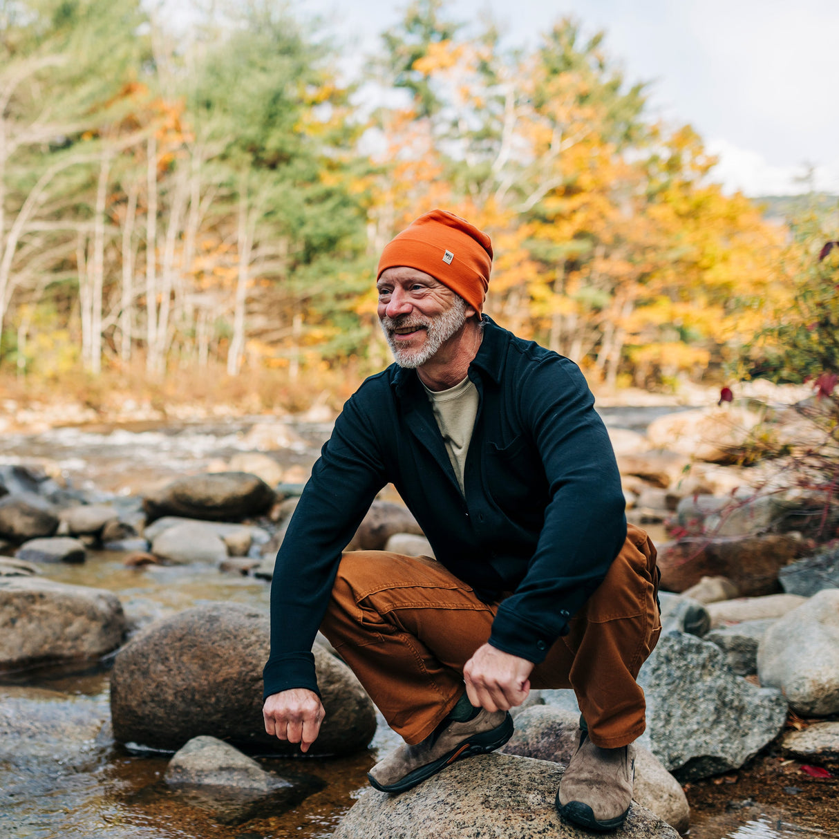 Lightweight - Ridge Cuff Beanie 100% Merino Wool from Minus33 Merino Wool Clothing