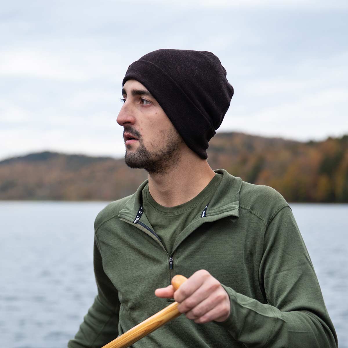 Lightweight - Ridge Cuff Beanie 100% Merino Wool from Minus33 Merino Wool Clothing