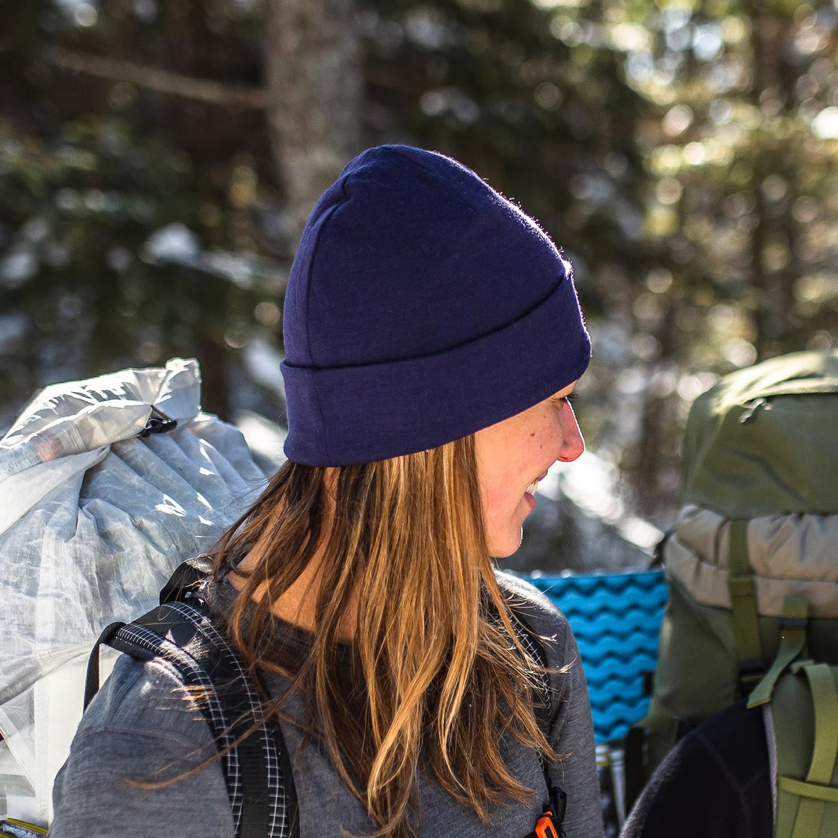 Lightweight - Ridge Cuff Beanie 100% Merino Wool from Minus33 Merino Wool Clothing