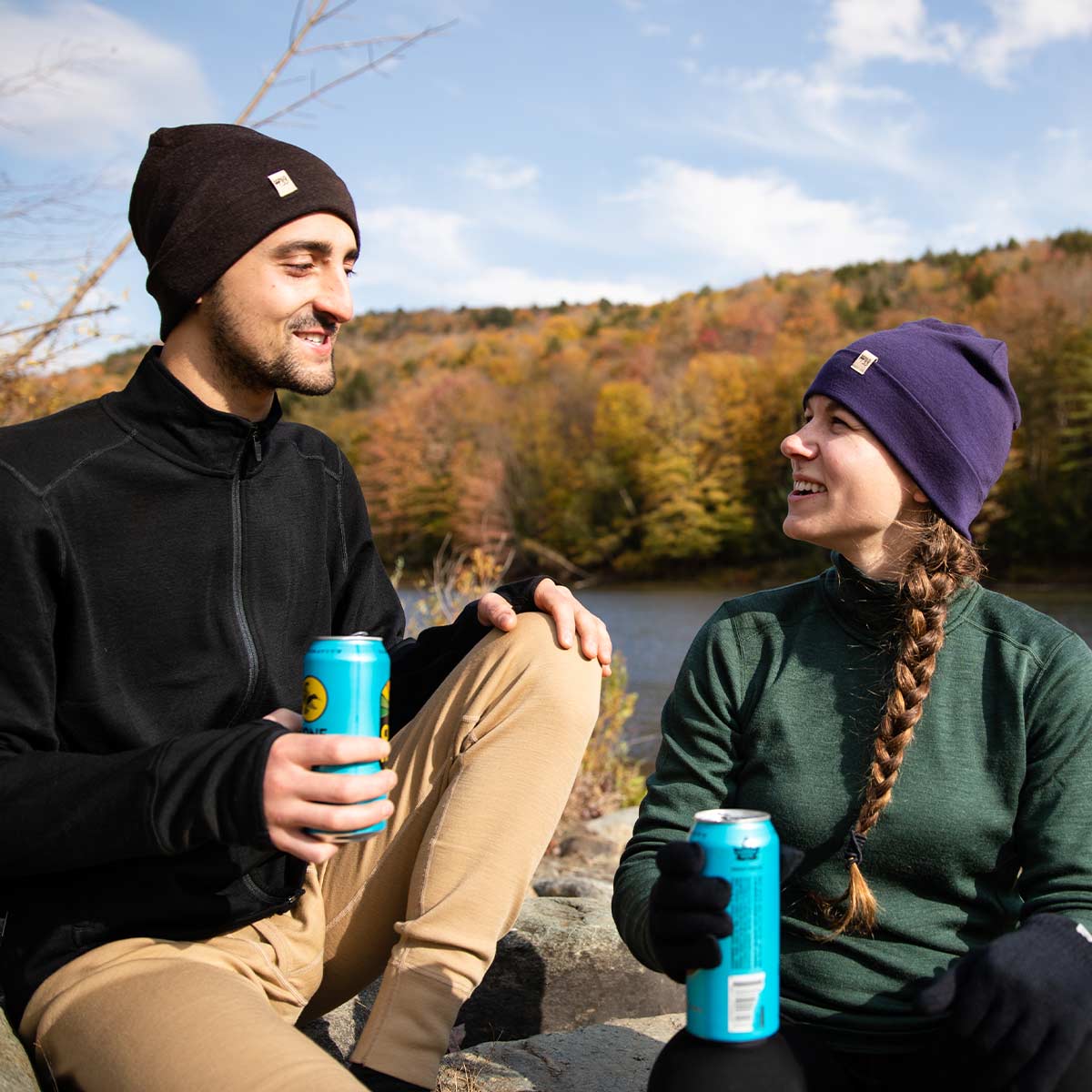 Lightweight - Ridge Cuff Beanie 100% Merino Wool from Minus33 Merino Wool Clothing