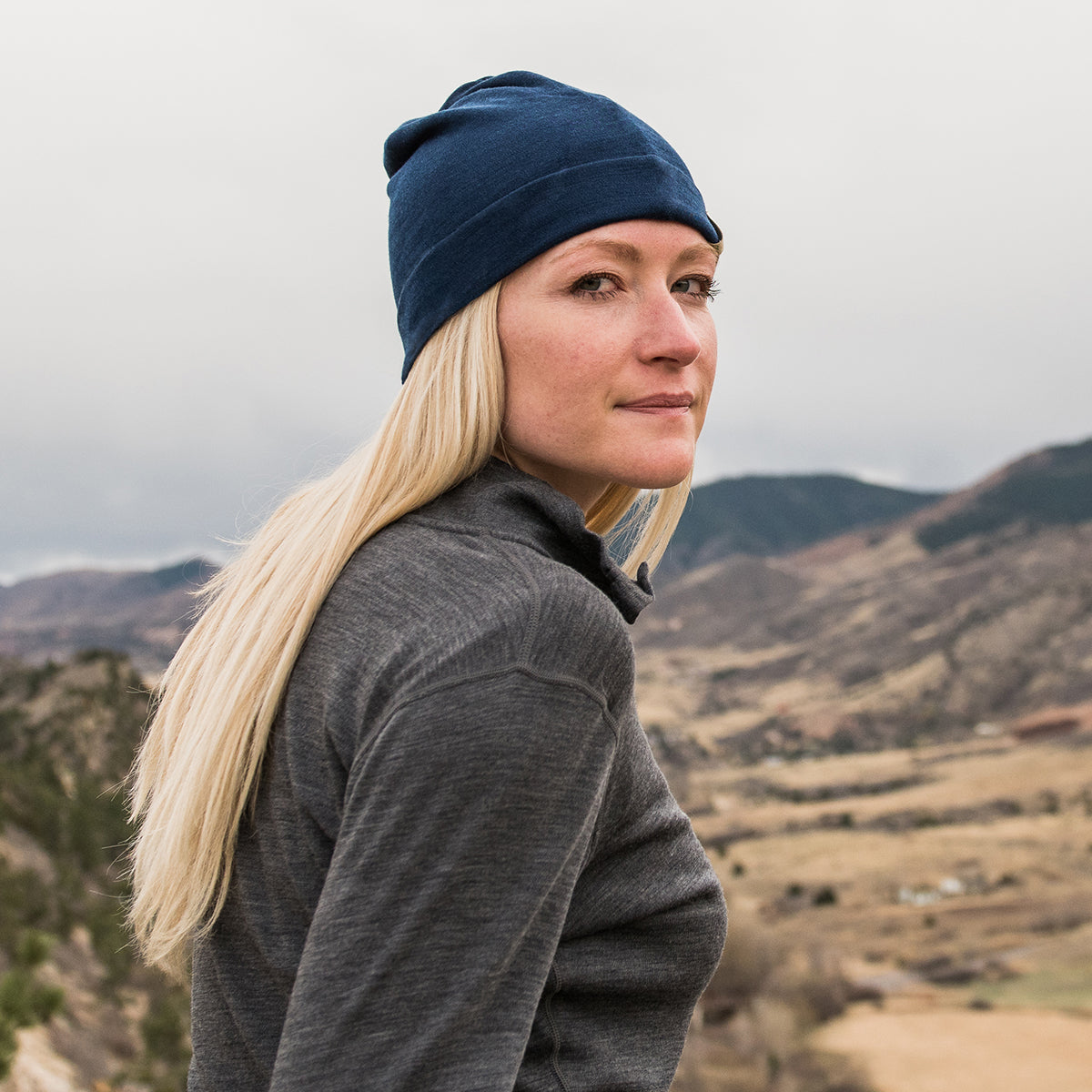 Lightweight - Ridge Cuff Beanie 100% Merino Wool from Minus33 Merino Wool Clothing