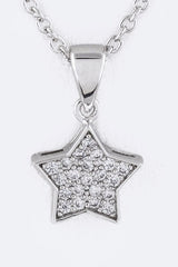 CZ Star Pendant Necklace from My Pampered Life Seattle