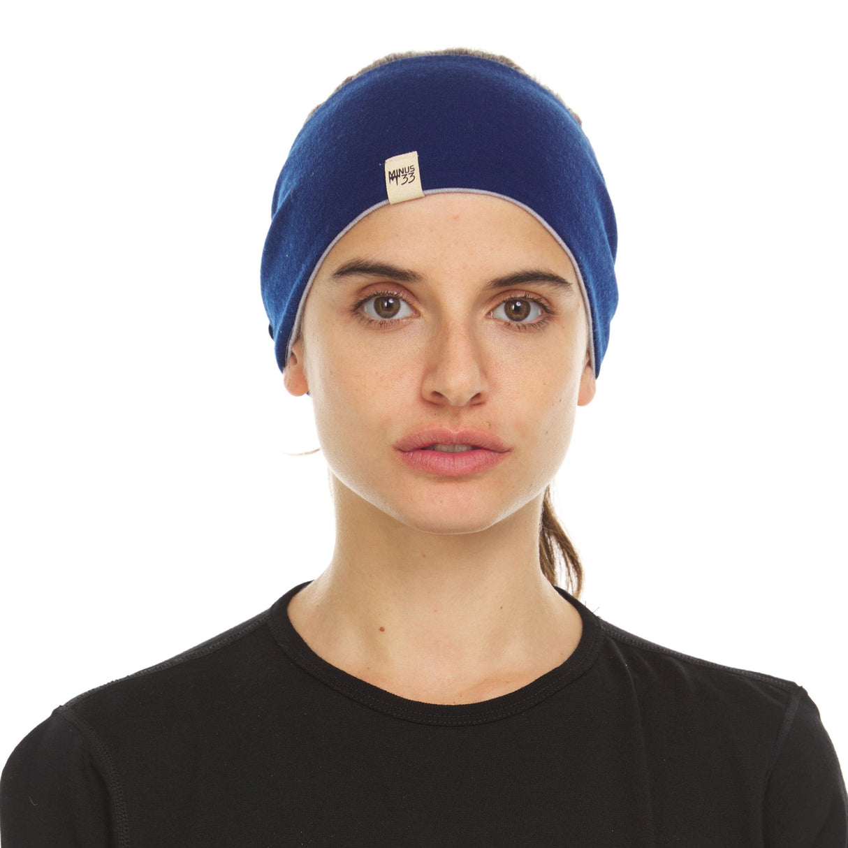 Midweight - Reversible Headband 100% Merino Wool from Minus33 Merino Wool Clothing