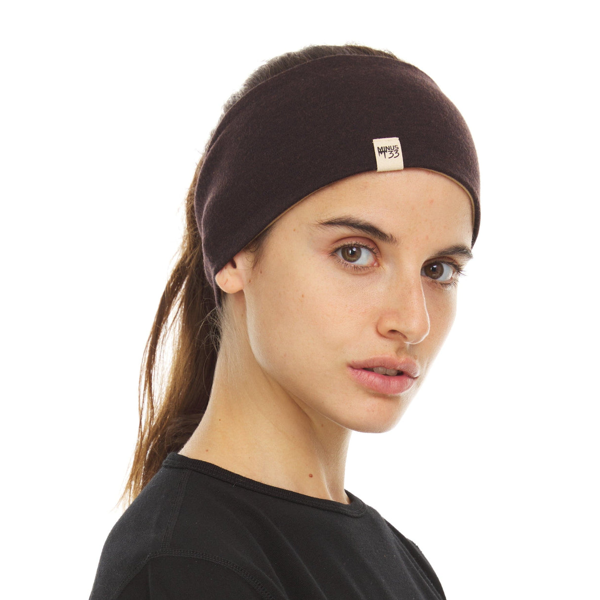 Midweight - Reversible Headband 100% Merino Wool from Minus33 Merino Wool Clothing