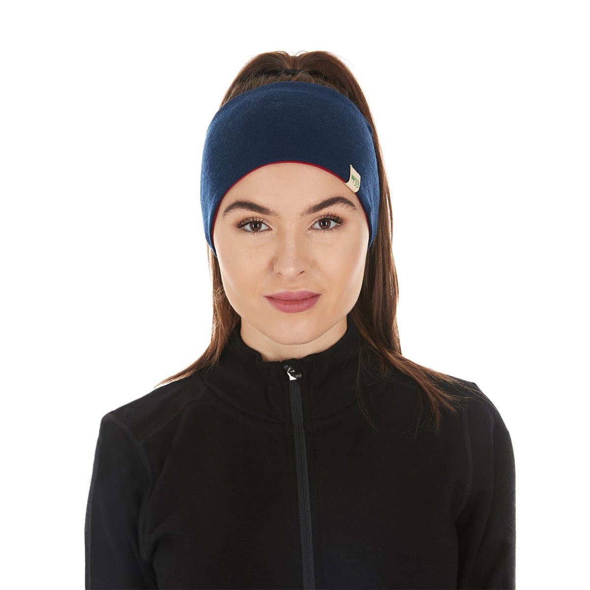 Midweight - Reversible Headband 100% Merino Wool from Minus33 Merino Wool Clothing