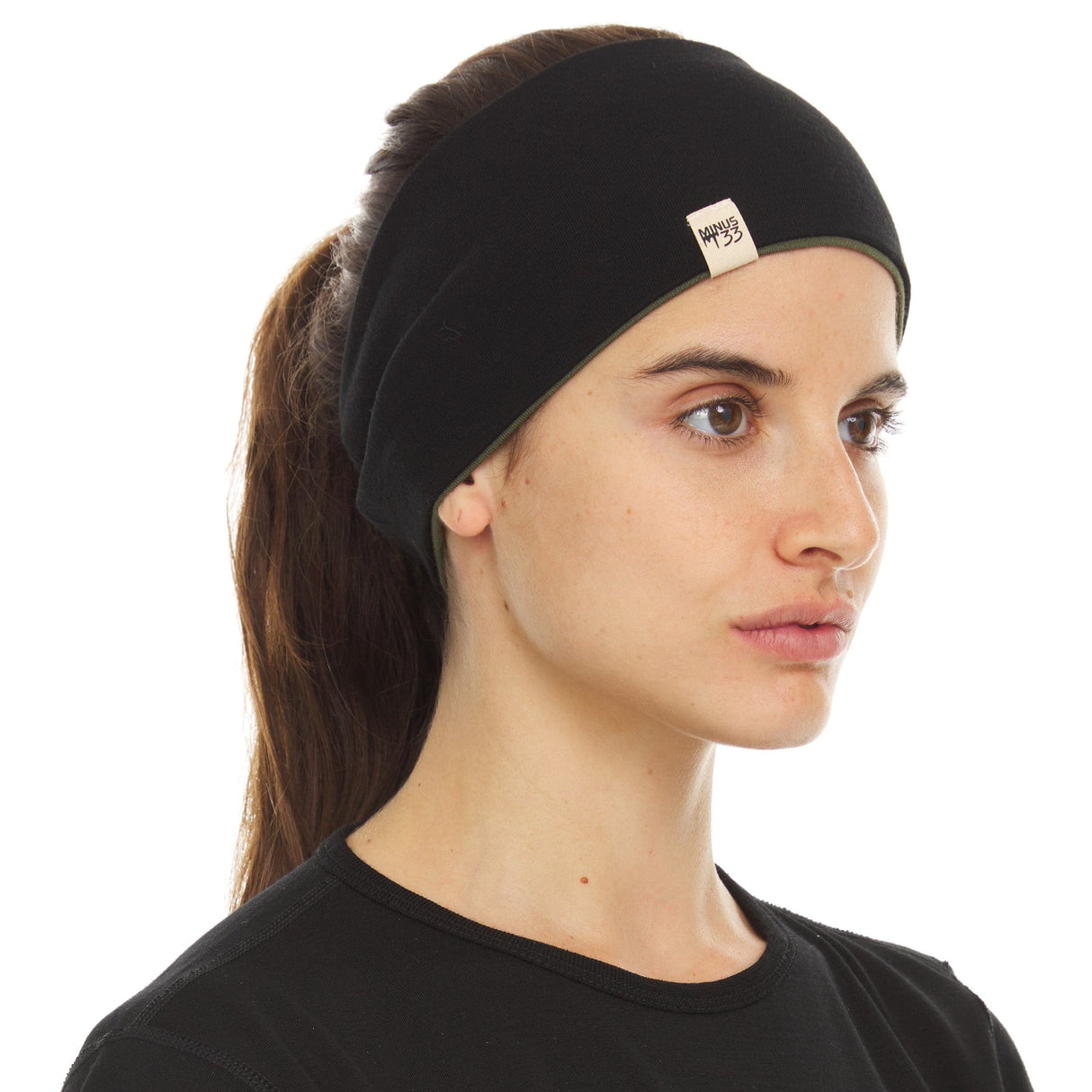 Midweight - Reversible Headband 100% Merino Wool from Minus33 Merino Wool Clothing