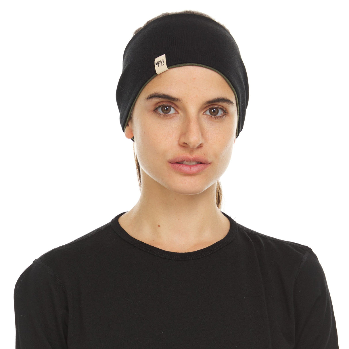 Midweight - Reversible Headband 100% Merino Wool from Minus33 Merino Wool Clothing