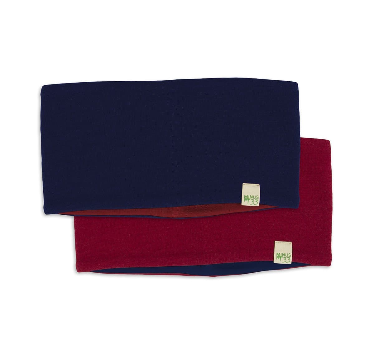 Midweight - Reversible Headband 100% Merino Wool from Minus33 Merino Wool Clothing