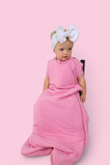 BELLA PINK RIB DREAM SLEEP SACK from DREAM BIG LITTLE CO