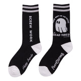 Dead Tired Crew Socks from FootClothes