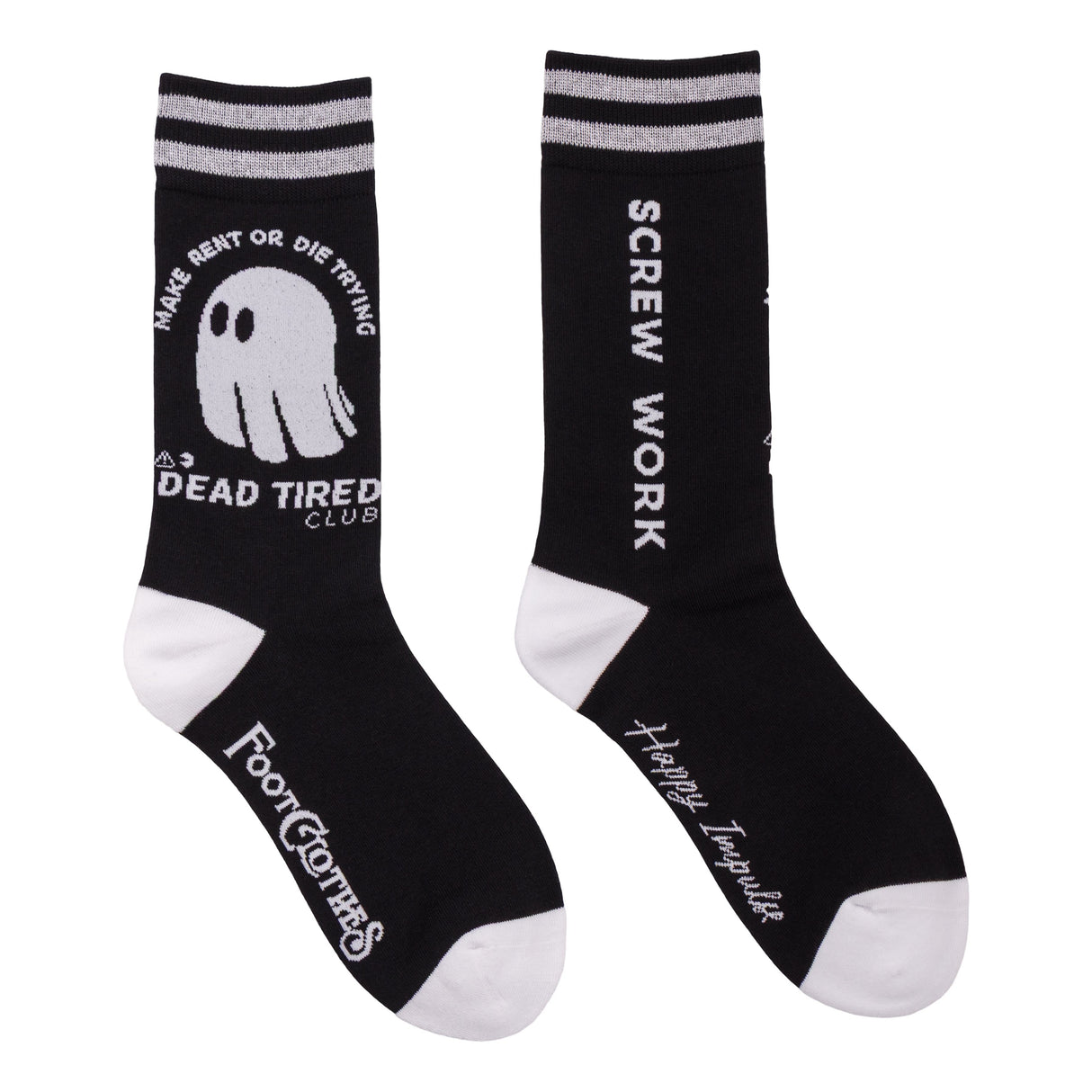 FootClothes x Happy Impulse Crew Sock Pack | 4 Designs from FootClothes