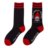 Hellishly Queer Crew Socks from FootClothes