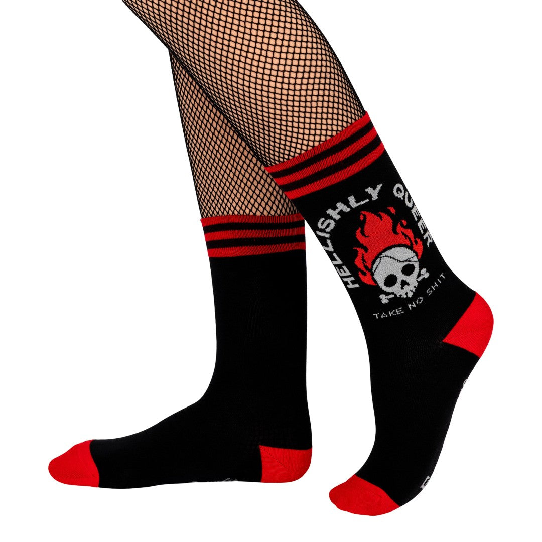 FootClothes x Happy Impulse Crew Sock Pack | 4 Designs from FootClothes