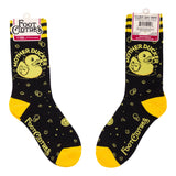 Mother Ducker Crew Socks from FootClothes