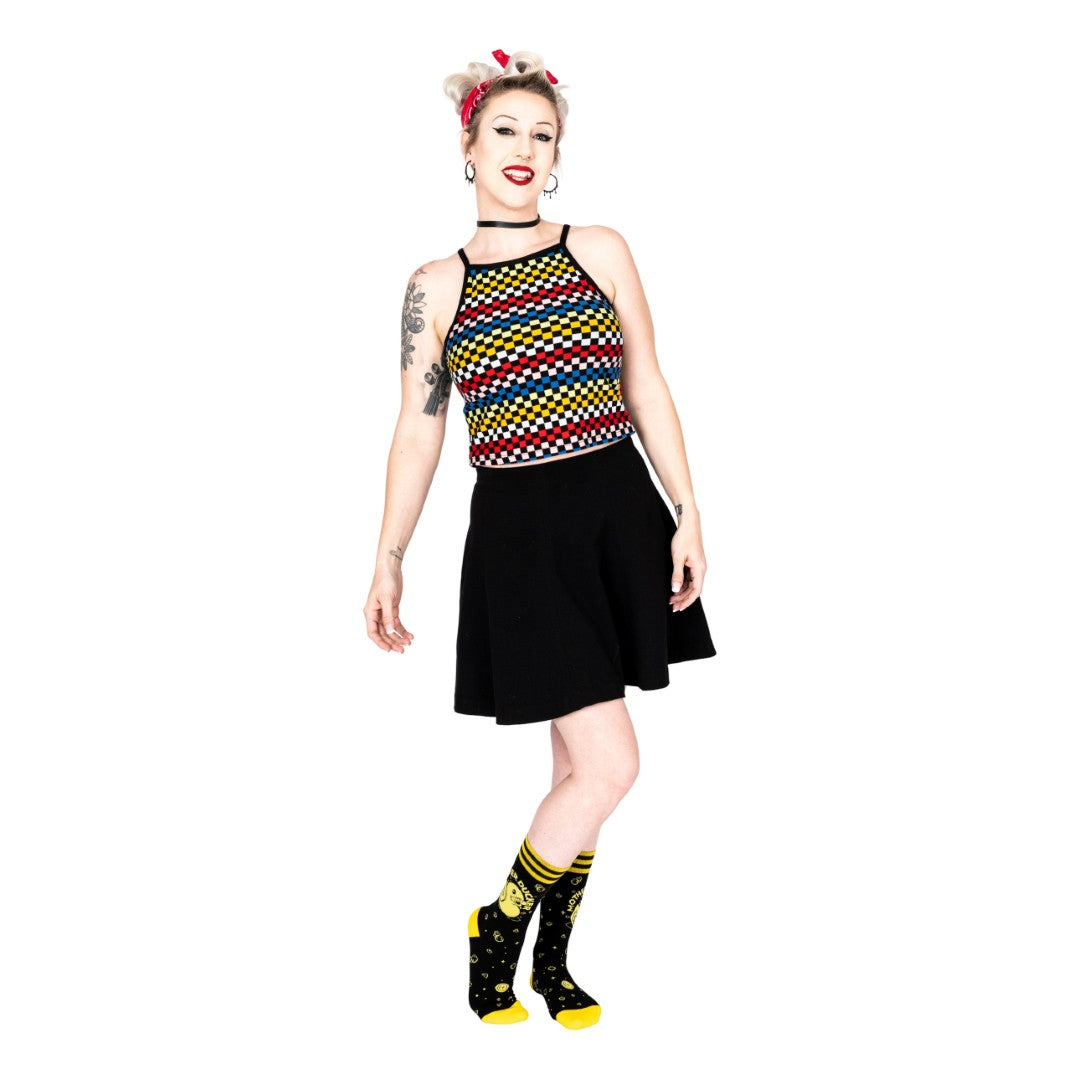 Mother Ducker Crew Socks from FootClothes