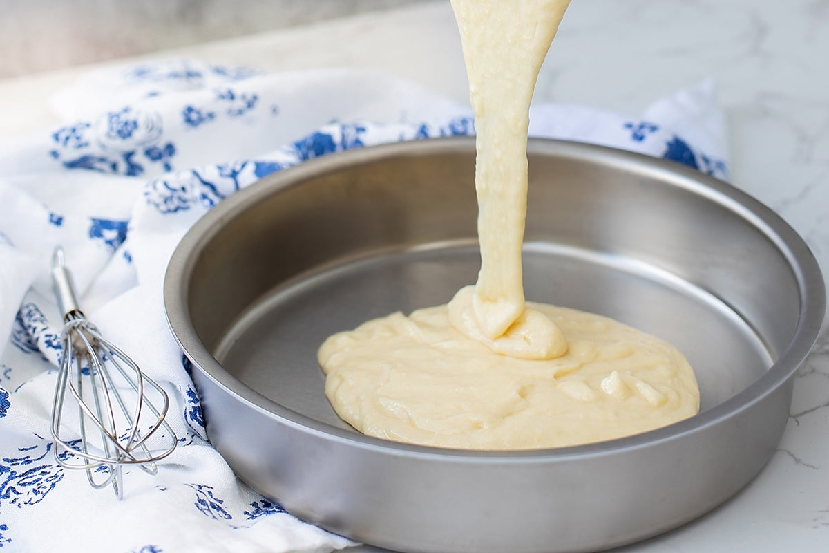 9" Round Cake Pan with No Handles from WaterlessCookware