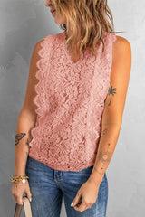 Allover Lace Tank From MsDressly