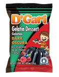 D'Gari Gelatin Dark (Oscura) Water 24 units (4.2 oz/unit) From Mexmax INC.