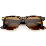Classic Unisex Polarized Lens Horned Rim Sunglasses A840 from zeroUV