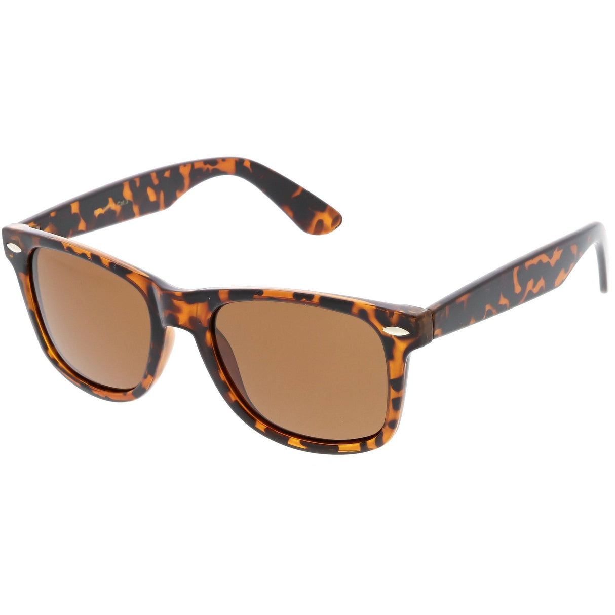 Classic Unisex Polarized Lens Horned Rim Sunglasses A840 from zeroUV