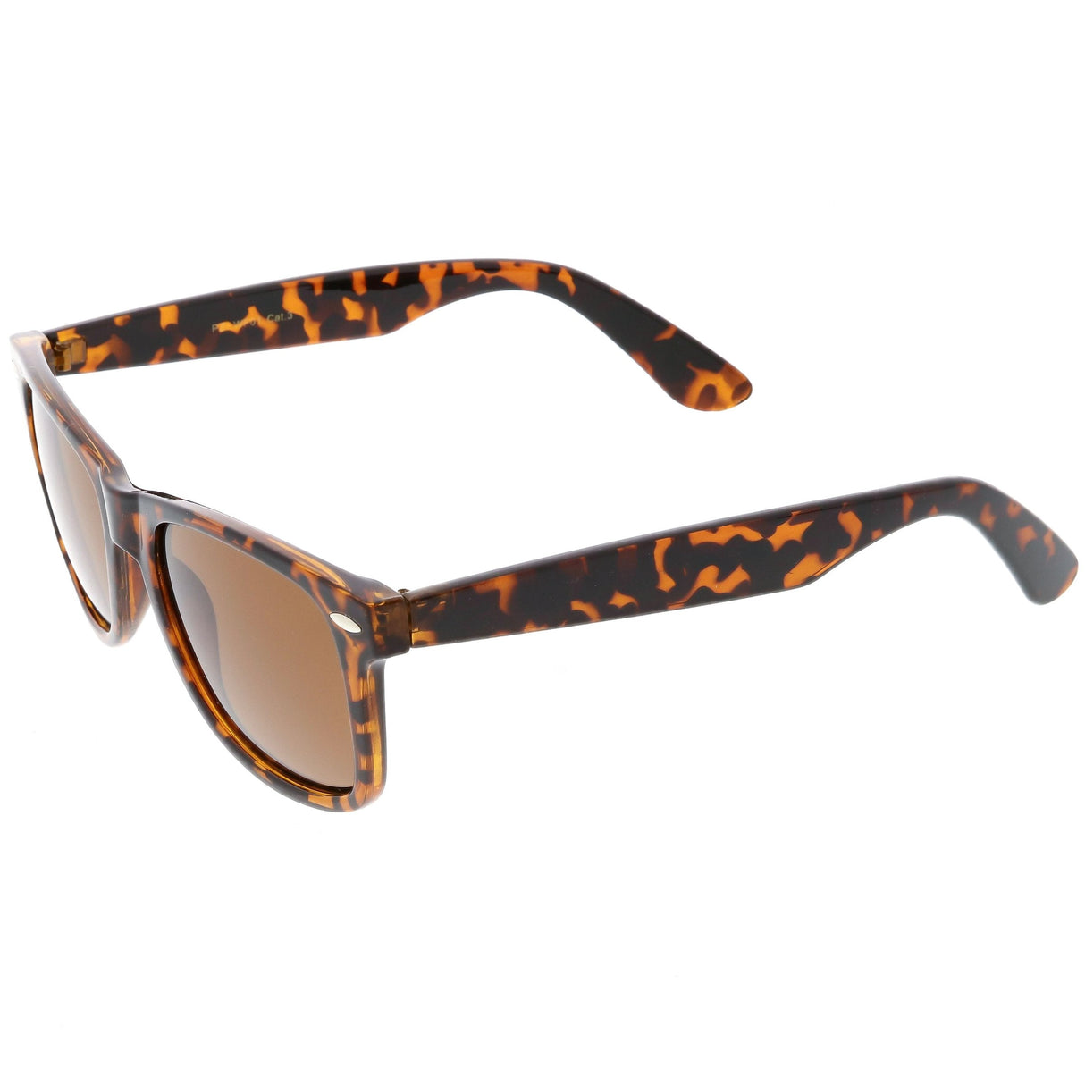 Classic Unisex Polarized Lens Horned Rim Sunglasses A840 from zeroUV