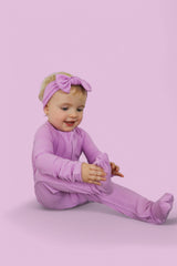 FOREVER LILAC RIB DREAM ROMPER from DREAM BIG LITTLE CO