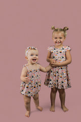 SWEET PEA SUSHI DREAM RUFFLE DRESS from DREAM BIG LITTLE CO