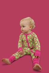 WILD DAISY CHECKERS DREAM ROMPER from DREAM BIG LITTLE CO