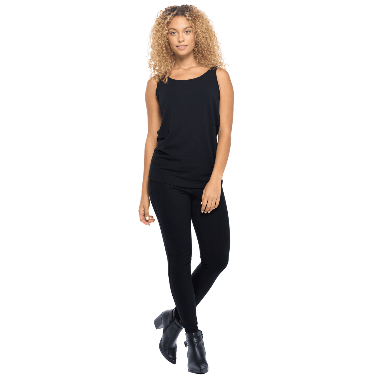 Crop Ponte Legging | Black from Undersummers