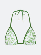 LA JOLLA BIKINI TOP - TROPICAL FRUIT From ELYSIIAN