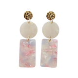 Nora Earrings - Iridescent Pastel from Spiffy & Splendid
