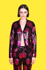 Any Old Iron x Smiley Pink Blazer Jacket from Any Old Iron