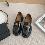 Round Toe Block Heel Loafers from My Pampered Life Seattle
