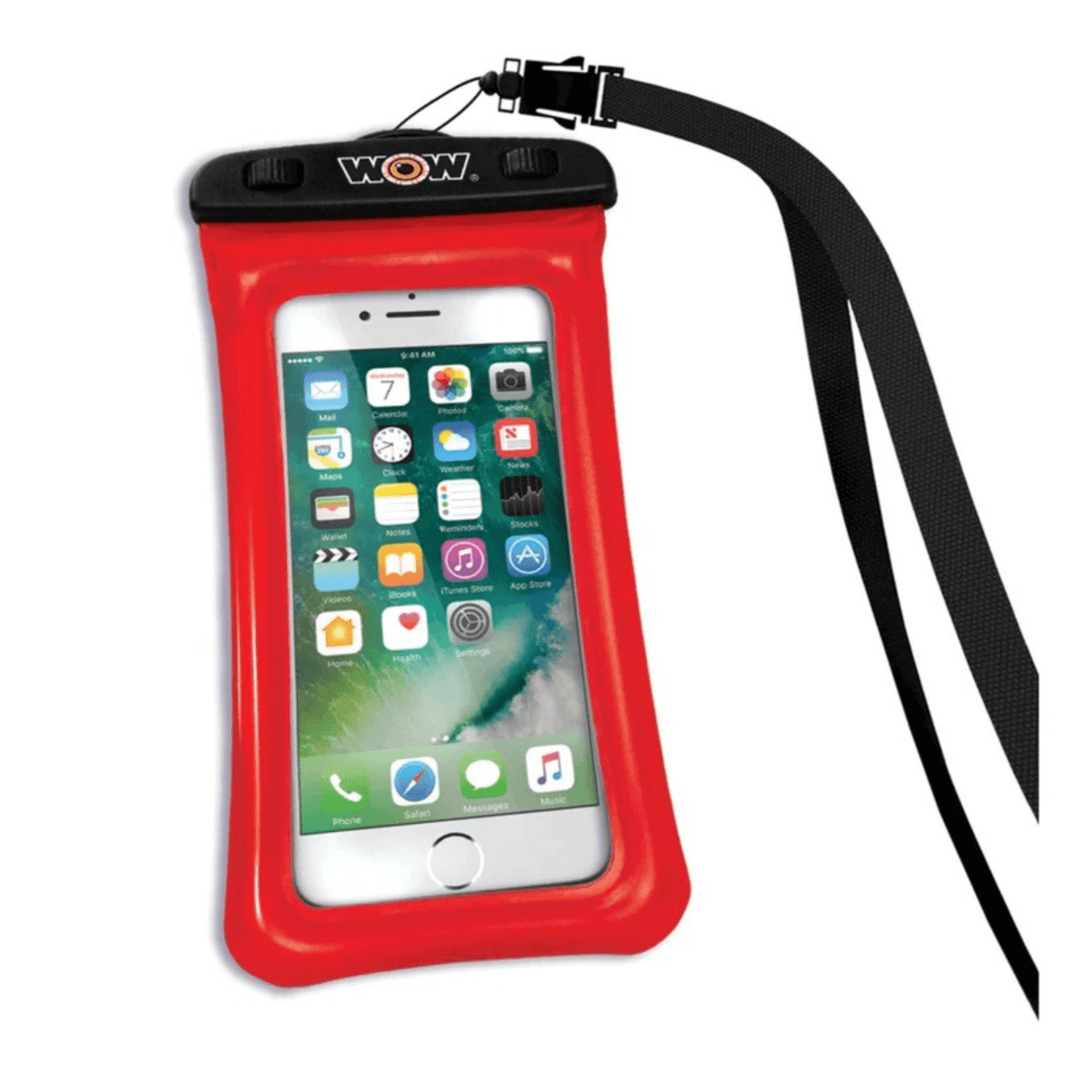 WOW Watersports H2O-Proof Waterproof Smart Phone Holder 4" x 8" from Jupiter Gear