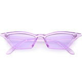 Women's Colorful Translucent Color Tone Lens Cat Eye Sunglasses C735 from zeroUV