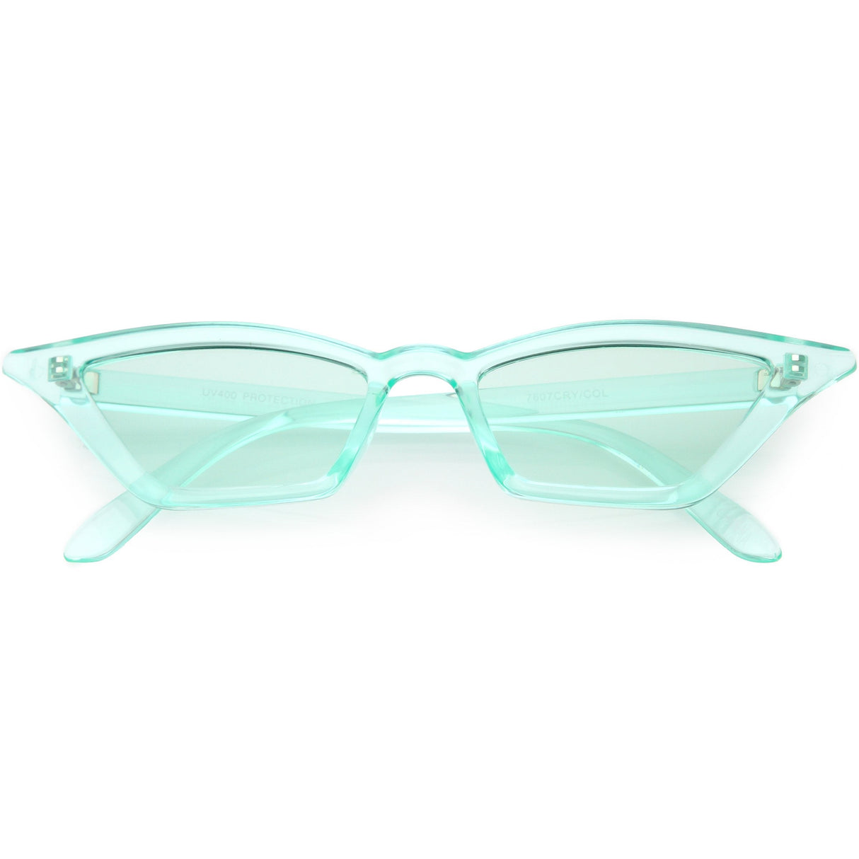 Women's Colorful Translucent Color Tone Lens Cat Eye Sunglasses C735 from zeroUV