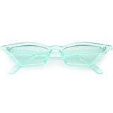 Women's Colorful Translucent Color Tone Lens Cat Eye Sunglasses C735 from zeroUV