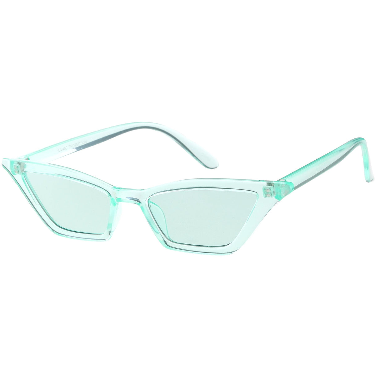 Women's Colorful Translucent Color Tone Lens Cat Eye Sunglasses C735 from zeroUV