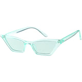 Women's Colorful Translucent Color Tone Lens Cat Eye Sunglasses C735 from zeroUV