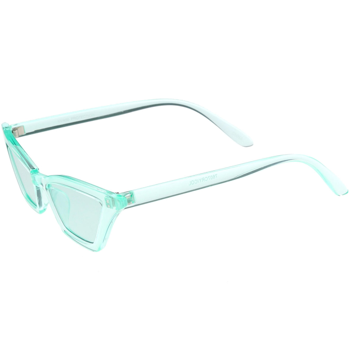 Women's Colorful Translucent Color Tone Lens Cat Eye Sunglasses C735 from zeroUV